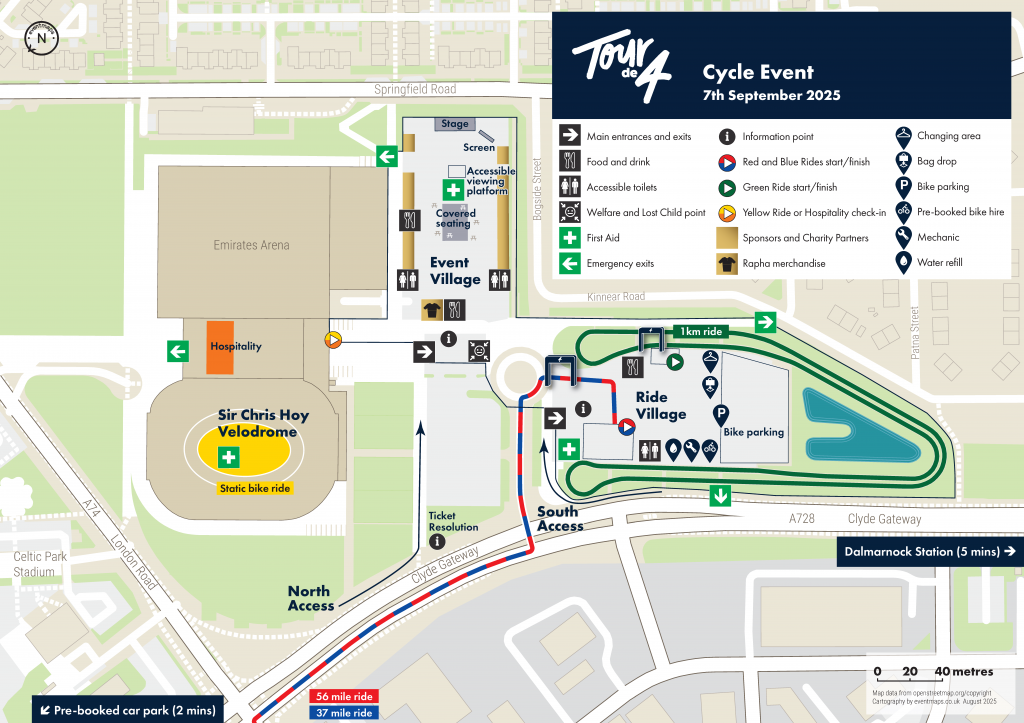Tour de 4 map