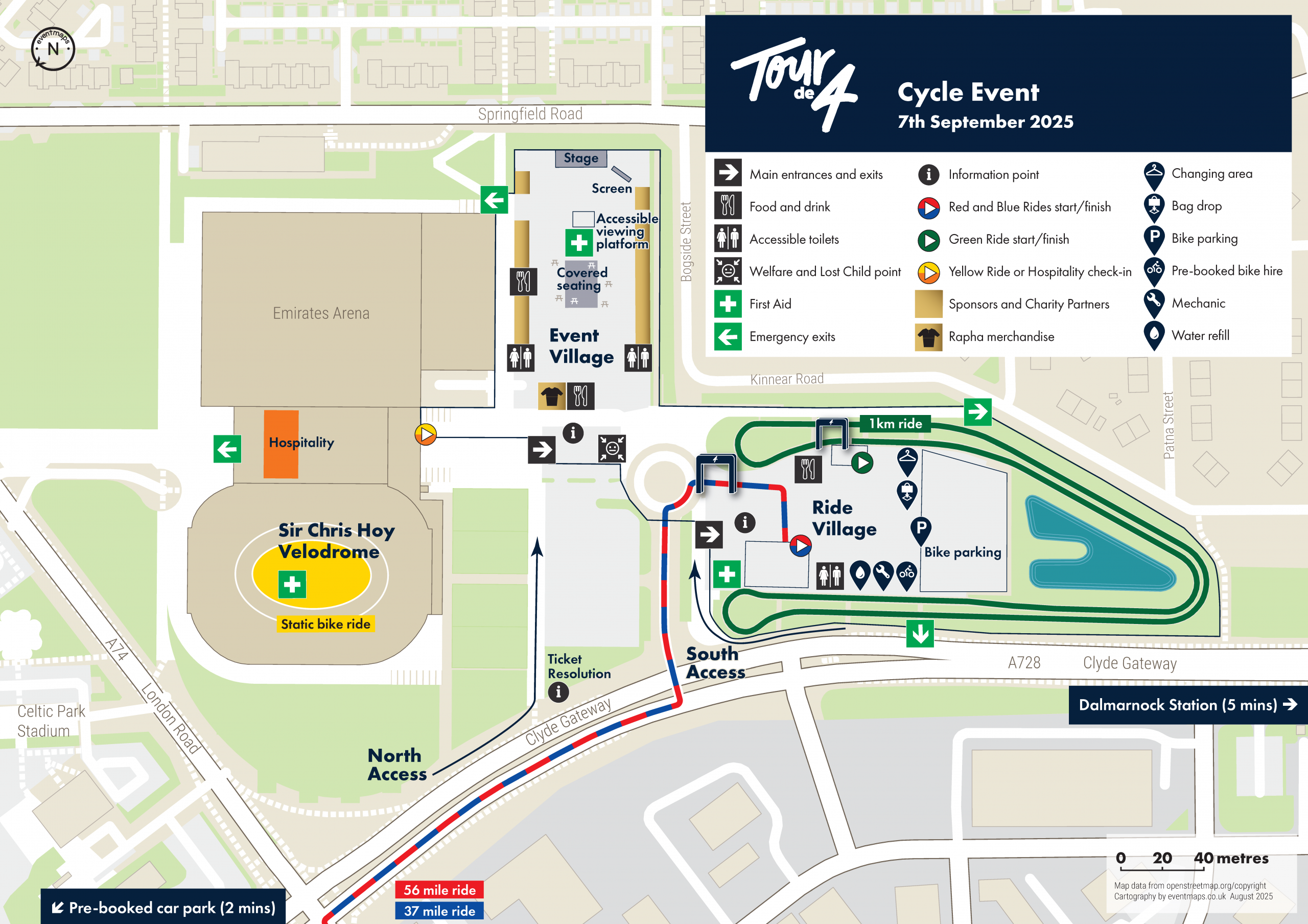 Tour de 4 map